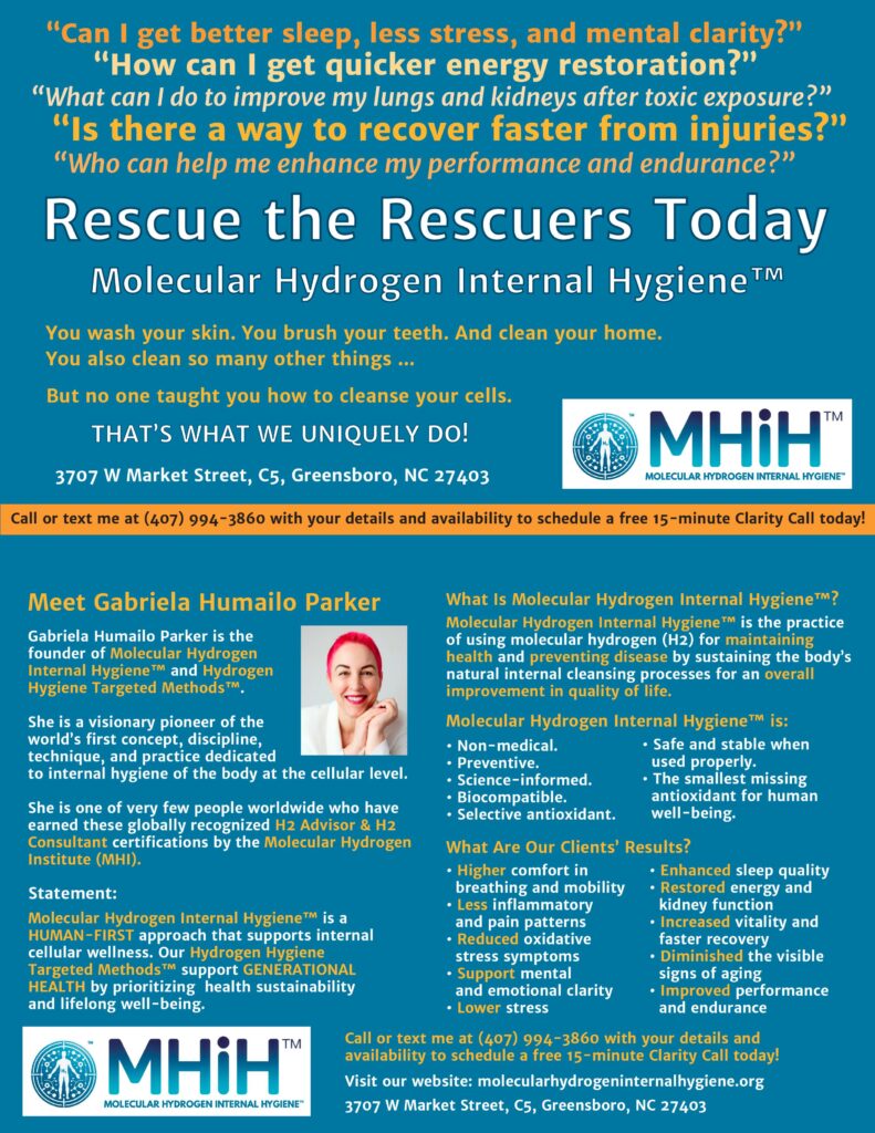 Rescue the Rescuers Today brochure front